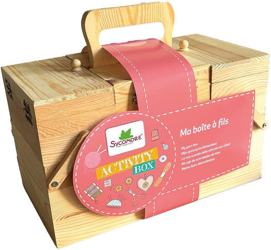 Sycomore creatieve knutselset activity box voor kinderen vanaf 7 jaar.