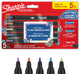 Sharpie creative marker acrylverf pennen | aardetinten | watergedragen verfmarkers | fijne punt | knutsel- en kunstbenodigdheden | diverse kleuren | 5 stuks