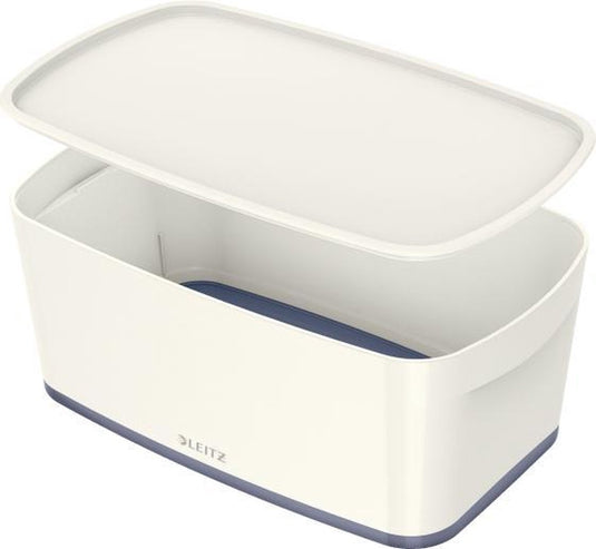 Leitz mybox® opbergdoos met met deksel - klein - grijswwit