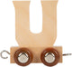 Small foot - houten lettertrein - u - 12 stuks