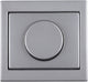 Berker k5 centraalplaat rvs knop dimmer