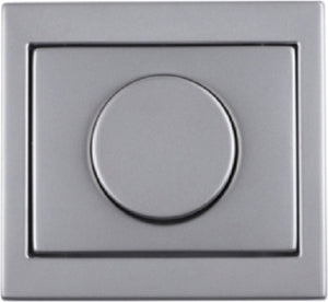 Berker k5 centraalplaat rvs knop dimmer