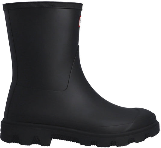 Hunter downpour short boot unisex regenlaarzen - zwart