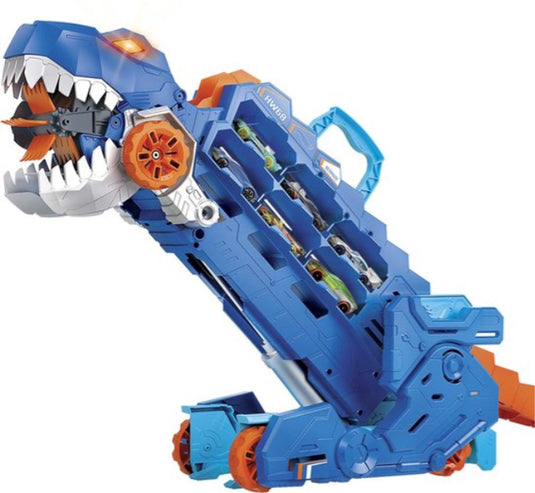 Hot wheels - city ultieme dino hauler vrachtwagen - 1:64 - speelgoedvoertuig