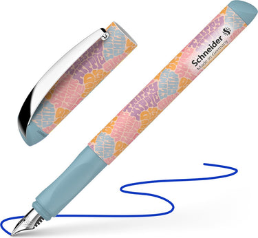 Schneider schrijfwaren schneider vulpen - glam - positivity - blauw - penpun m - s-167769