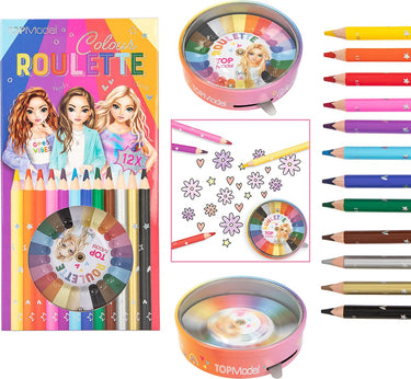Depesche - topmodel colour roulette - kleurpotloden