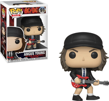 Funko angus young #91 met kans op chase - ac dc - rocks - pop!