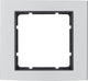 Hager 10113004 - aluminium - anthracite - aluminium - matte - screwless - berker - 1 pc(s)