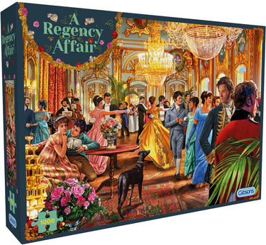 Gibsons - een regentelijke kwestie ( a regency affair ) - steve crisp - 1000 stukjes - 68×49cm - legpuzzel voor volwassenen