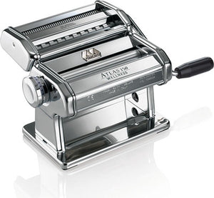 Marcato atlas 150 - pastamachine met verwisselbare kop - chroom aluminium