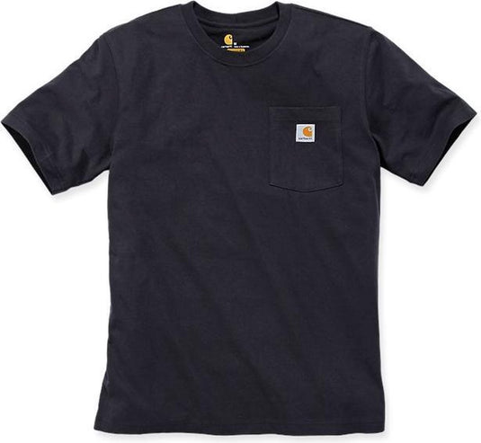 Carhartt 103296 workwear pocket t-shirt - relaxed fit - black - m