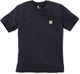 Carhartt 103296 workwear pocket t-shirt - relaxed fit - black - m