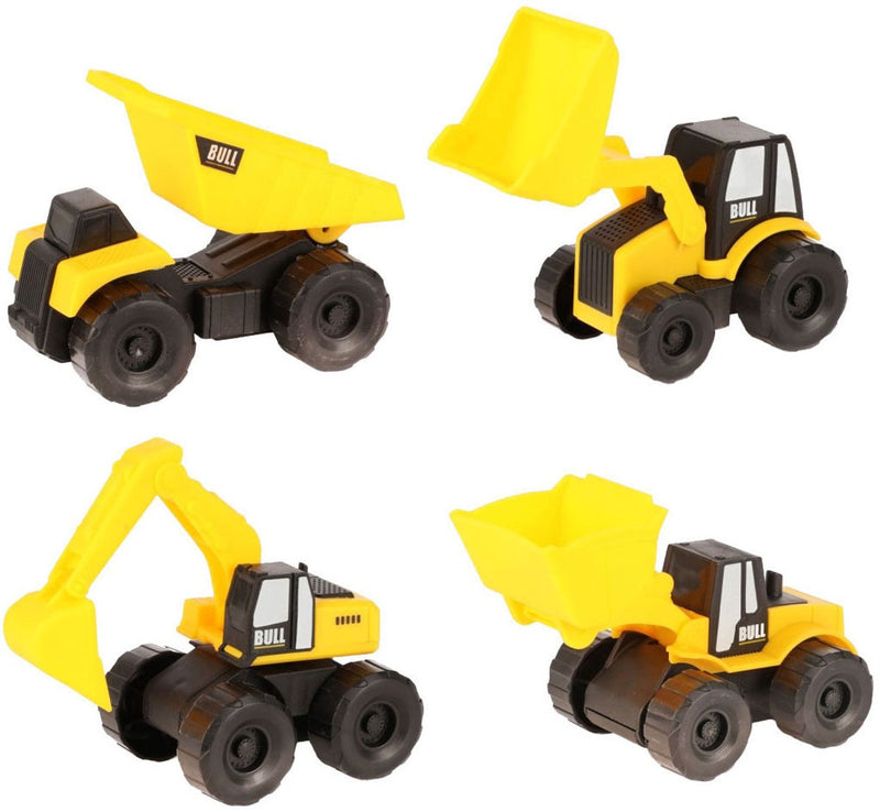 Load image into Gallery viewer, Toi-toys vehicool bouwvoertuigen set - 4st
