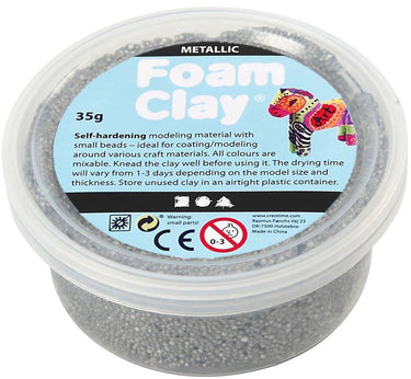 Foam clay http: www.cchobby.nl foam-clayr-metallic-zilver-35-gr-1-doosje