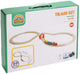 Houten trein set, 20dlg.