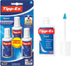Tipp-ex rapid - correctievloeistof - tippex corrector met schuimapplicator - droogt snel - inktwisser - 3 stuks