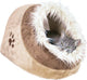 Trixie kattenmand iglo minou beige bruin - 41x30x50 cm
