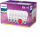 Philips led energiezuinige lamp mat - 100 w - e27 - warmwit licht - 6 stuks - bespaar op energiekosten
