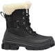 Sorel torino™ v parc wp dames snowboots - black, sea salt