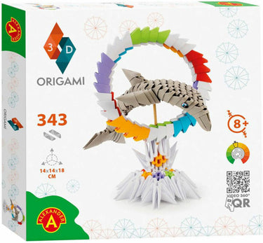 Selecta origami 3d - dolfijn, 343dlg.