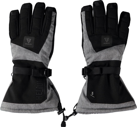 Brunotti - helium men snow gloves | dark grey melee - s