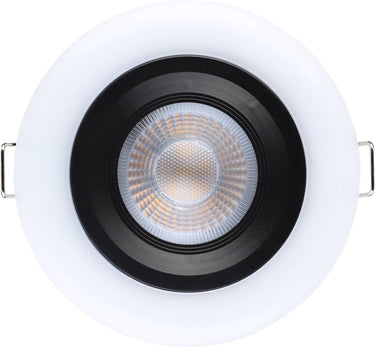 Eglo calonge inbouwspot - led - ø 10 cm - zwart wit