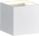 Trio louis - wandlamp - wit mat - incl. 1x smd 4,3 w - snoerschakelaar - zwenkbaar - wandmontage - uitschuifbaar