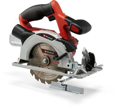Einhell accu cirkelzaag te-cs 18 150 li solo - power x-change - 18 v li-ion - 4.200 t min - ø150x10 16 mm 18 t - max. zaagdiepte: 90° 45°: 48 32 mm - excl. accu en lader