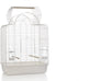 Beeztees sonia open - vogelkooi - wit - groot - 54x34x74 cm