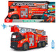 Dickie toys - volvo giant fire truck - brandweerwagen - licht en geluid - hulpdiensten - vanaf 3 jaar