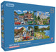 Gibsons - day out with the family (door trevor mitchell) - 4×500 stukjes 48×34cm (b×h) - legpuzzel voor volwassenen