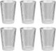 Merkloos sans marque stelton pilastro - drinkglas - ribbel - 240 ml - 6 stuks