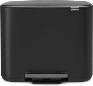 Brabantia bo prullenbak - 36 liter - 1 vak - matt black