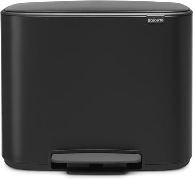 Brabantia bo prullenbak - 36 liter - 1 vak - matt black