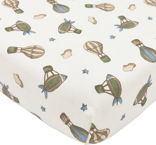 Meyco baby air balloons hoeslaken ledikant - multicolour - 60x120cm