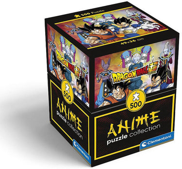 Clementoni - puzzel - 500 stukjes - dragonball - anime collection - cube - puzzel voor kinderen en volwassenen
