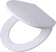 Tiger boston - wc bril - toiletbril met deksel - soft close - easy clean functie - duroplast - wit chroom