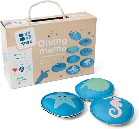 Bs toys duik memo spel - zwembad spel vanaf 8 jaar - 2 tot 4 spelers - water speelgoed kinderen - duikspeelgoed - zwembad speelgoed kinderen - zwembadspeelgoed - duik speelgoed - water speelgoed - duikspeelgoed zwembad - memo spelletjes