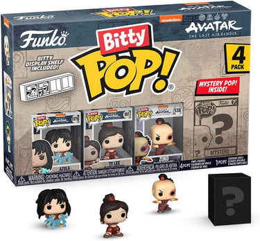 Funko bitty pop! animation: avatar - azula, ty lee, zuko mystery
