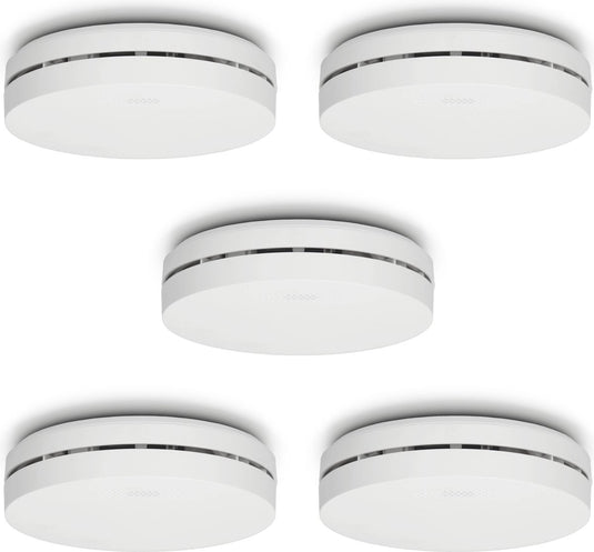 Alecto sa300 5-pack rookmelder - 10 jaar batterij - voldoet aan europese norm en14604 - 5 stuks