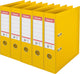 Esselte nr.1 vivida ordner - rugbreedte 75 mm - voordeelverpakking (5 stuks) - geel