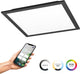 Eglo connect.z moradillo smart led paneel - 29.5 x 29.5 cm - zwart - instelbaar rgb wit licht - dimbaar - zigbee