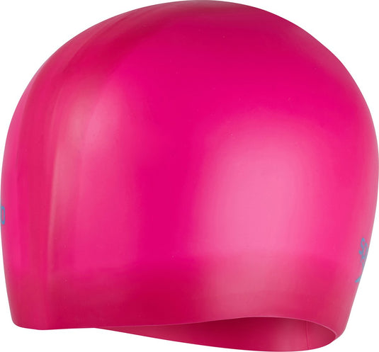 Speedo junior long hair cap roze unisex badmuts - maat one size