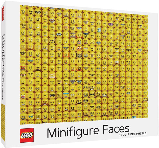 Lego puzzel minifiguur gezichten 1000 stukjes