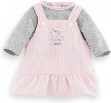 Corolle mon grand poupon - poppenjurk met shirt, 36cm