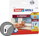 Tesa moll tochtstrip 05393 d profiel - 9mmx6m wit