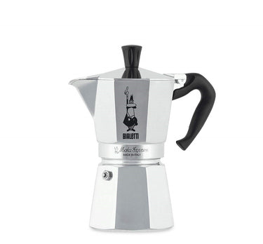 Bialetti moka express - percolator - 6 kops - aluminium