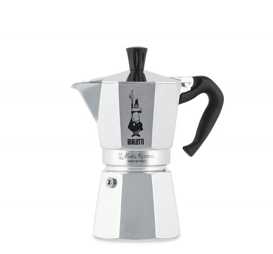 Bialetti moka express - percolator - 6 kops - aluminium