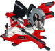 Einhell accu radiaal afkort- verstekzaag te-sm 36 210 li solo - power x-change - 36 v li-ion - ø210 mm - incl. 40 tands zaagblad - excl. accu en lader