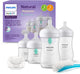 Philips avent natural response fles - startersset voor pasgeboren baby's scd657 11 - babyflessen met anti-koliek speen